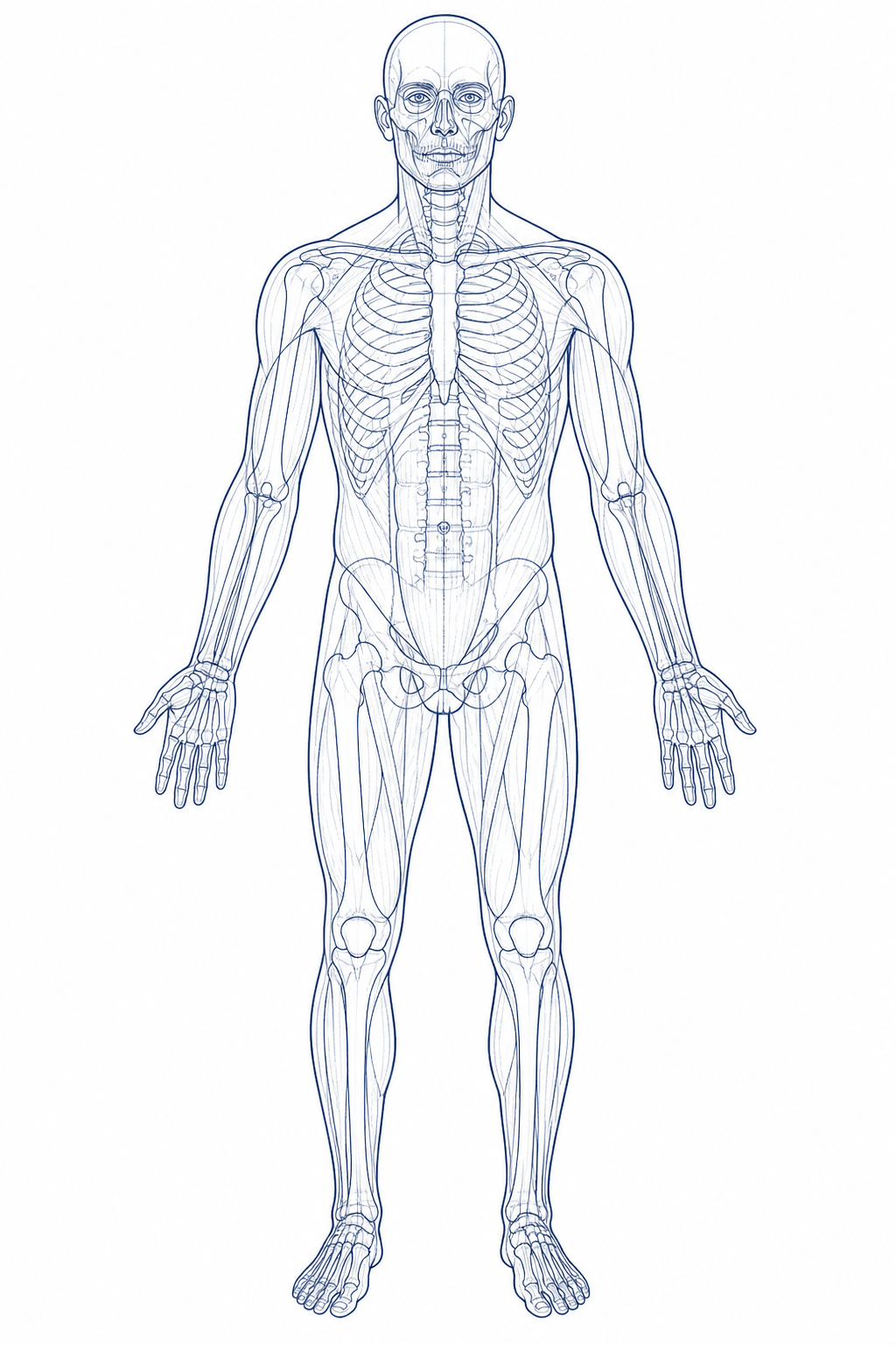 Corps humain interactif ostéopathie